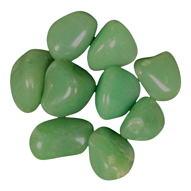 Green Aventurine Tumbled Stones (4oz)