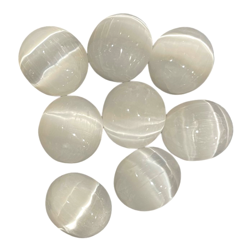 Selenite Tumbled Stones (4oz)