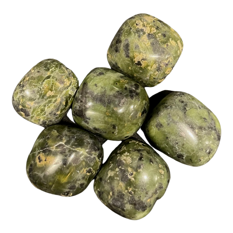 Nephrite Jade Tumbled Stones (4oz)